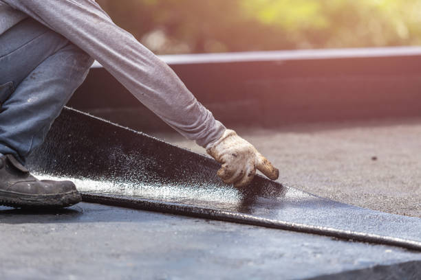 Professional Vapor Barrier Installation technician working in Hampstead, NC